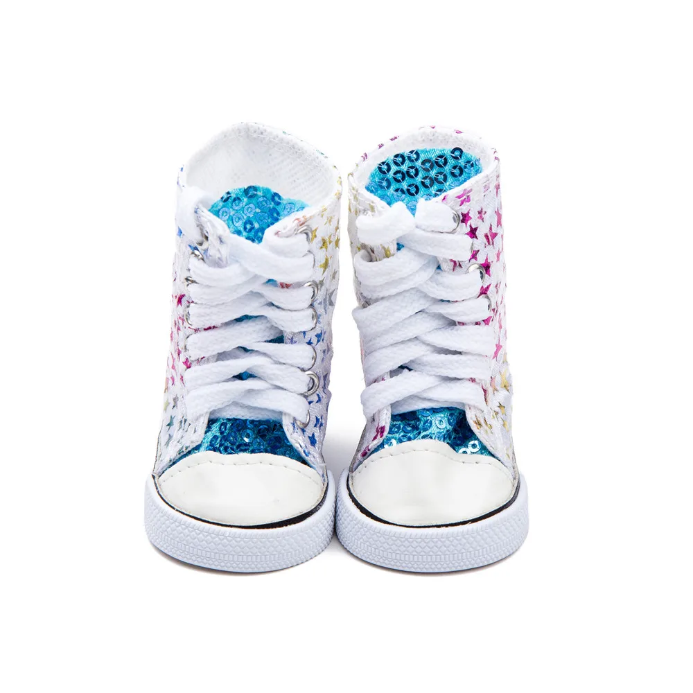 

Doll Shoes Clothes Handmade 7CM Boots For 18Inch American&43CM Baby New Born Doll Accessories for Generation Girl`s Toy DIY