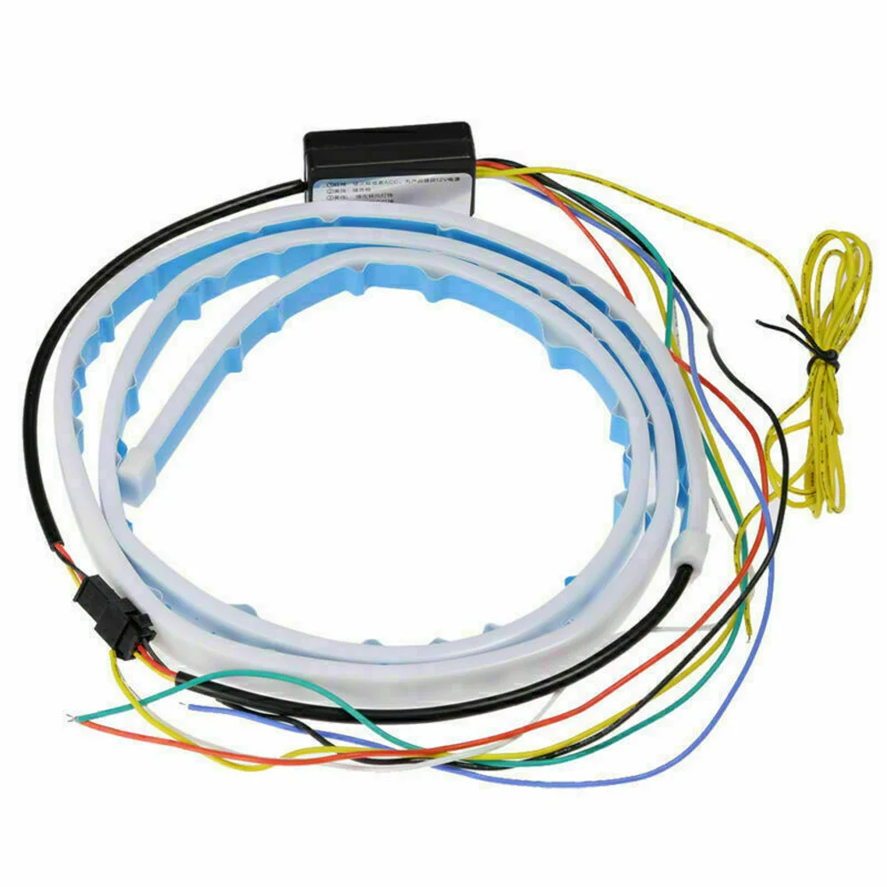 Задний фонарь с поворотным сигналом светильник полоской DRL сменный тип потока