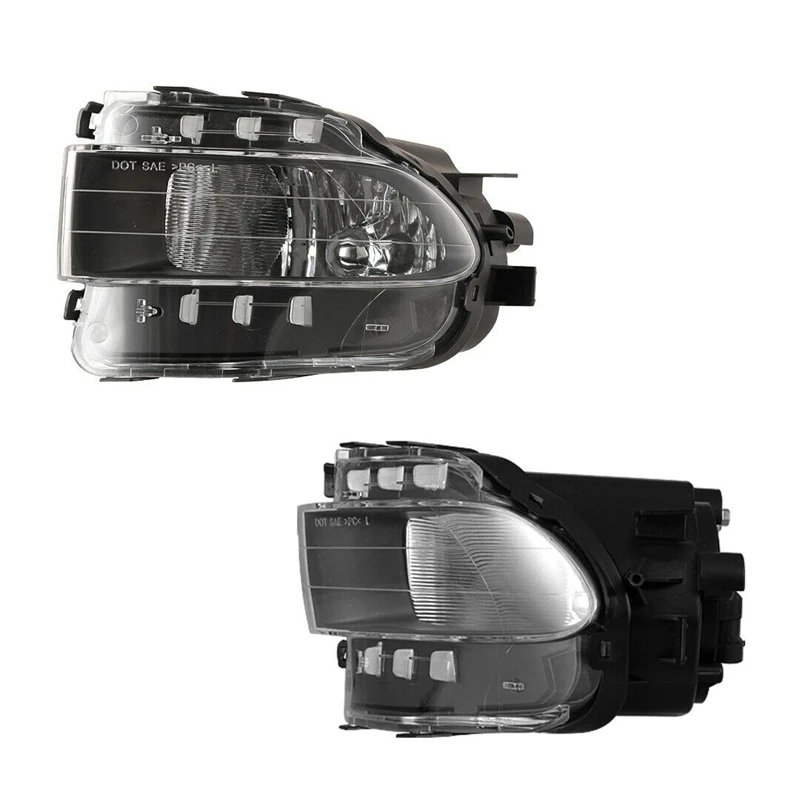 

2Pcs Car Bumper Fog Light Lamp Replacement DOT Bulb for Lexus GS300 2006-2011 81221-30282 81211-30312