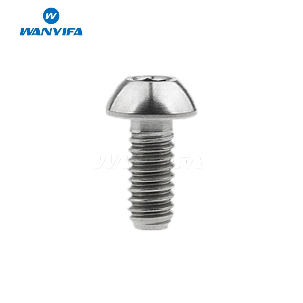 Титановый болт waniifa Ti M4 x 6 8 10 12 15 20 мм шестигранный ключ с конической головкой винт