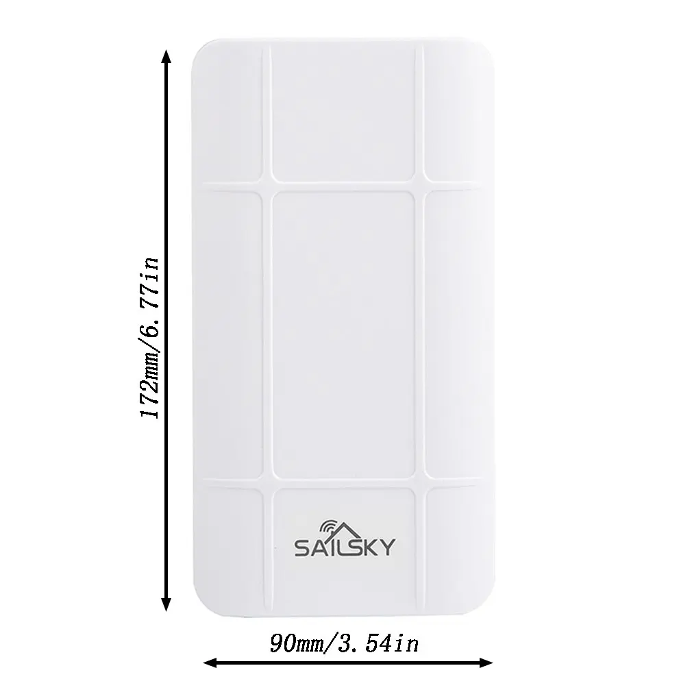 

SAILSKY SY205 Long Range WiFi Extender Outdoor Wireless Bridge 2.4GHz Indoor & Outdoor Point To Point Wireless Bridge