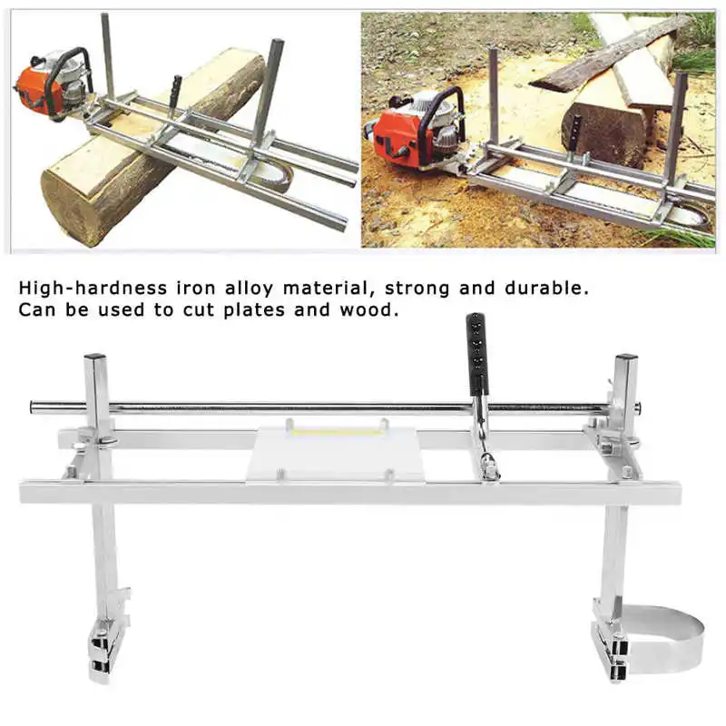 

Power Tools 36in Portable Chainsaw Mill Milling Cutter Bar Set Accessory Woodworking Lumber Cutting Tool Accessories