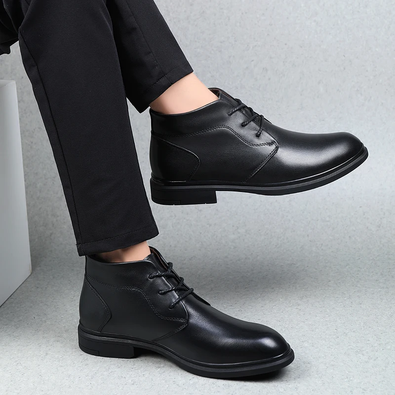 Fashion Lace-up Dress Shoes 2019 Men Oxfords New Business Classic Leather Men'S Suits *6025 | Обувь