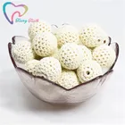 Шарики для вязания навахо, круглые деревянные, 16-20 мм, 10 шт., украшения Прорезыватель для зубов