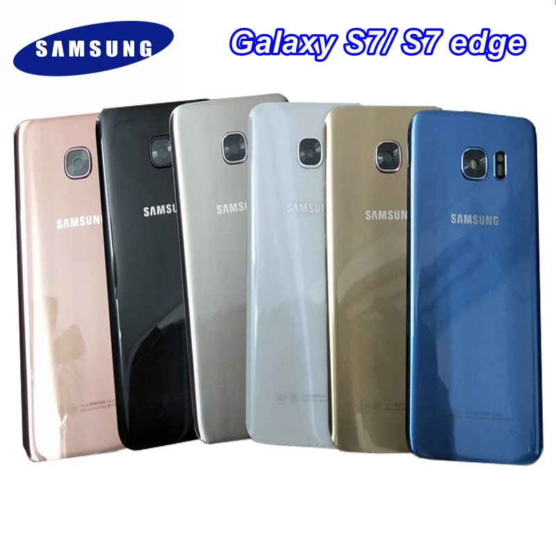 Задняя крышка Samsung запасные части для корпуса задней крышки Galaxy S7 Edge G935 G930