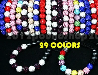 Низкая цена Акция! 10 мм Бесплатная доставка шарики Смешанные Многоцветный