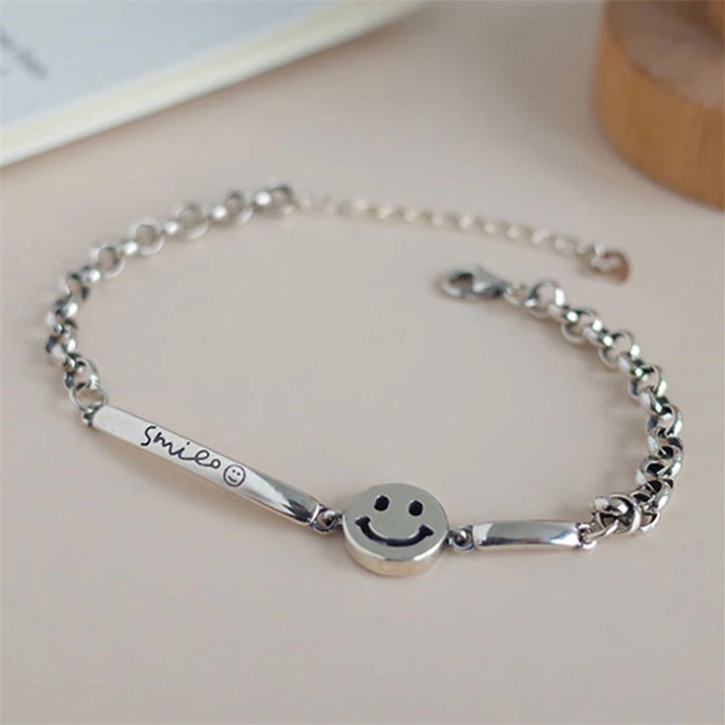 Бесплатная доставка вешалка в стиле панк рок с изображением улыбки подвеска для