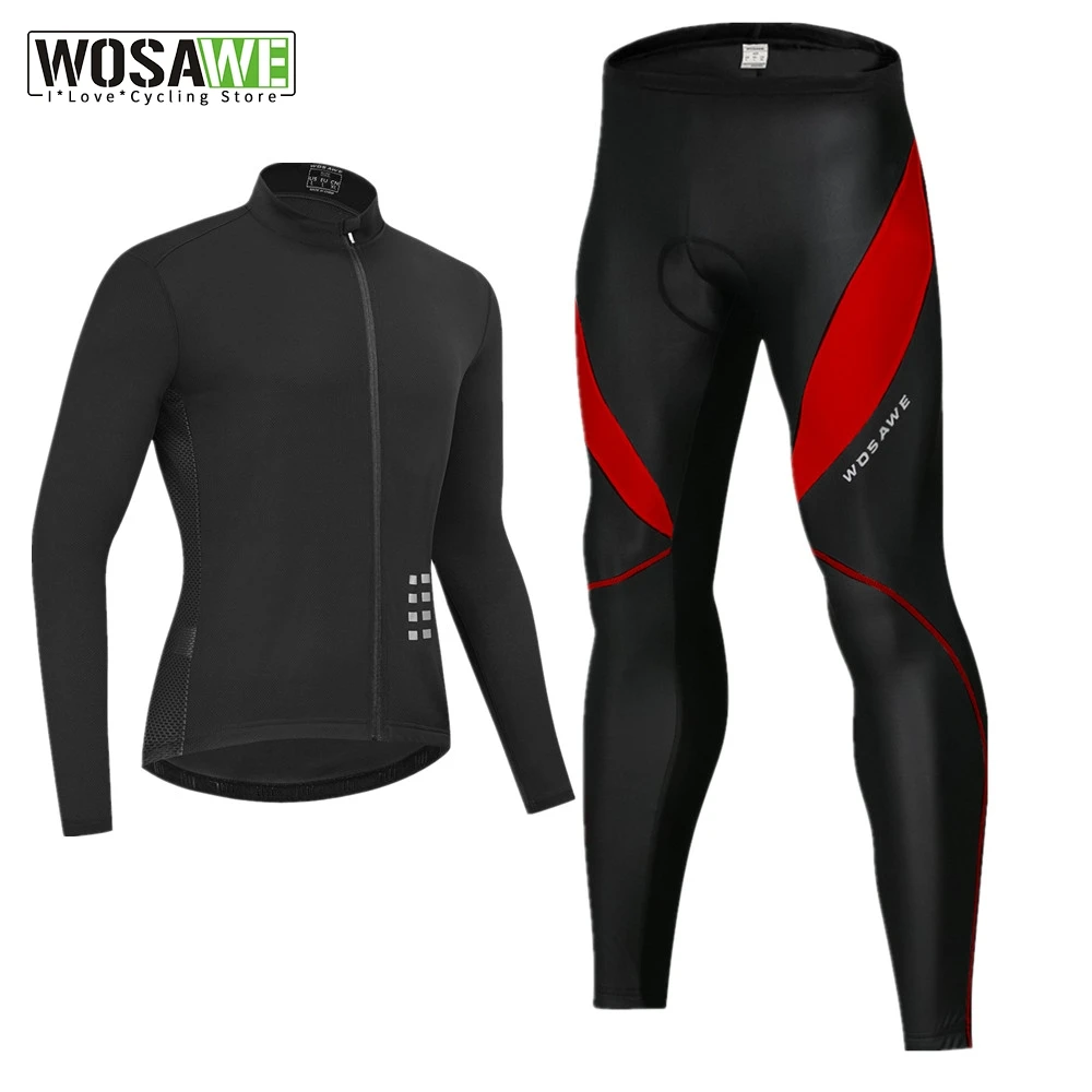 Мужской комплект из Джерси для велоспорта спортивная одежда велосипедные штаны