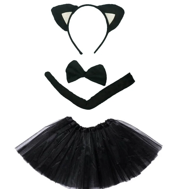 Детские костюмы для костюмированной вечеринки девочек с ушками лисы кота