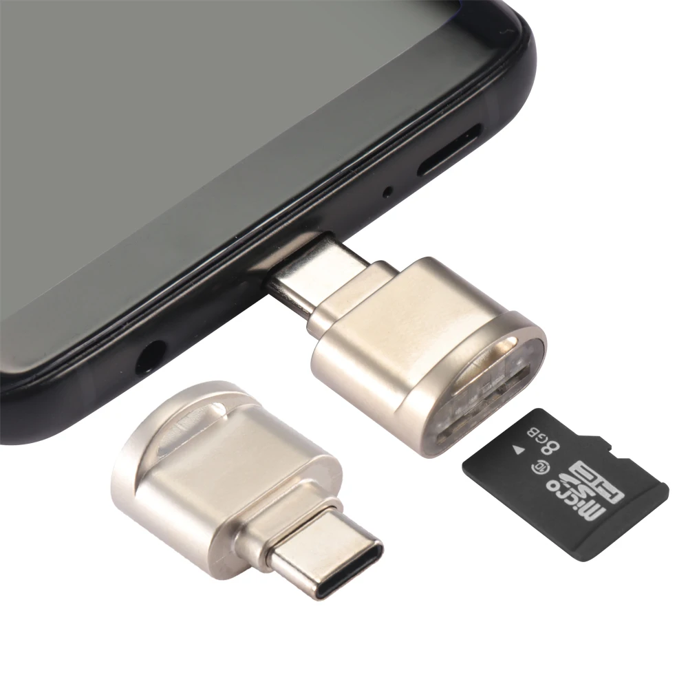 USB3.1Type-c OTG кард-ридер Поддержка Micro SD TF устройство чтения карт памяти USB адаптер для