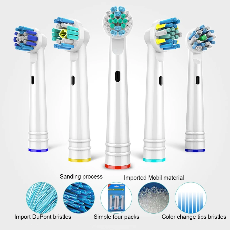 20 шт. сменные насадки для щёток зубных щеток Braun Oral B D12 d16 d29 d20 d32 oc20 d10513 Db4510k 3744 3709 3757