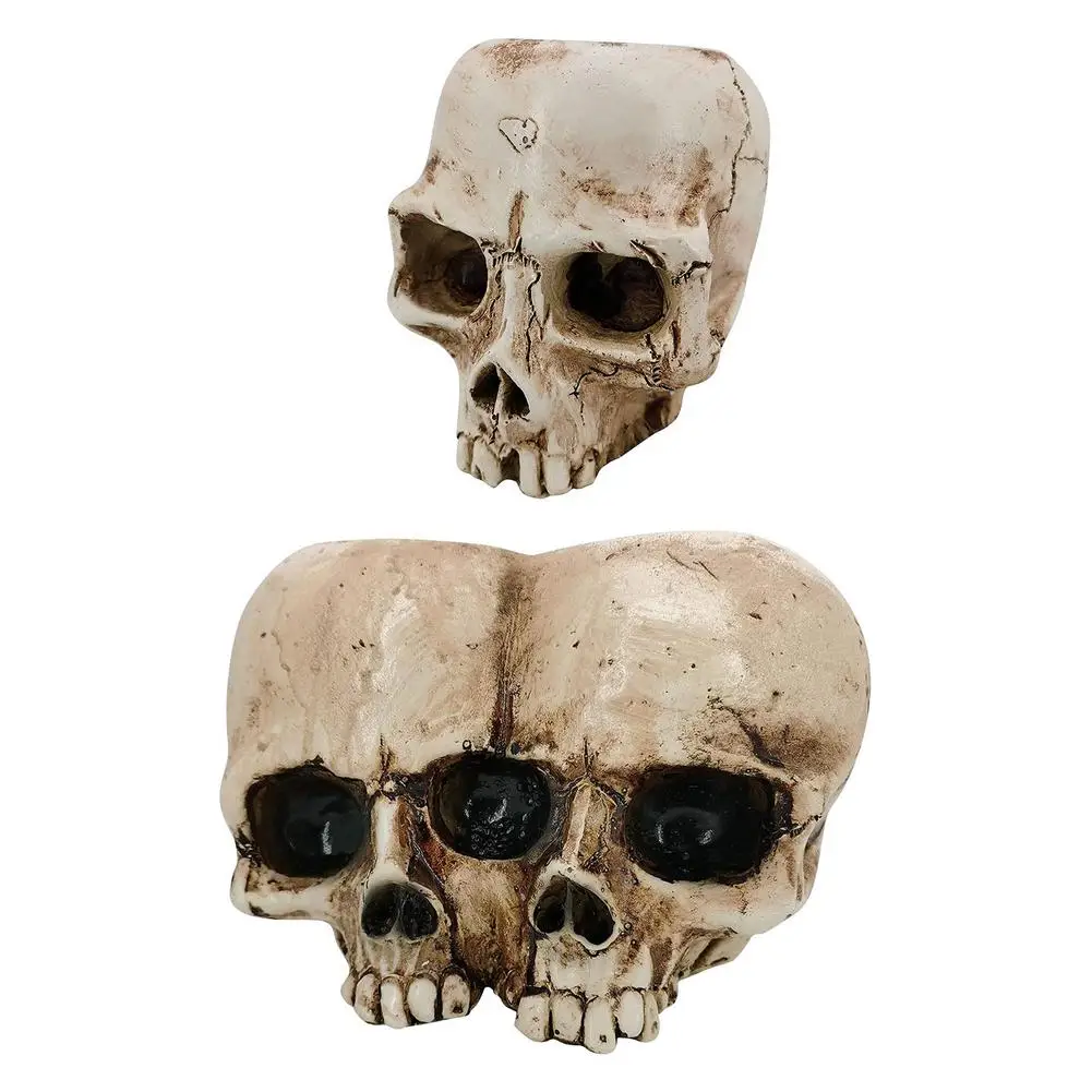 

Skull Flower Pot Outdoor Resin Crafts Ornament Flower Container Decoration Flowerpot Props For Home Office Desk Decoration