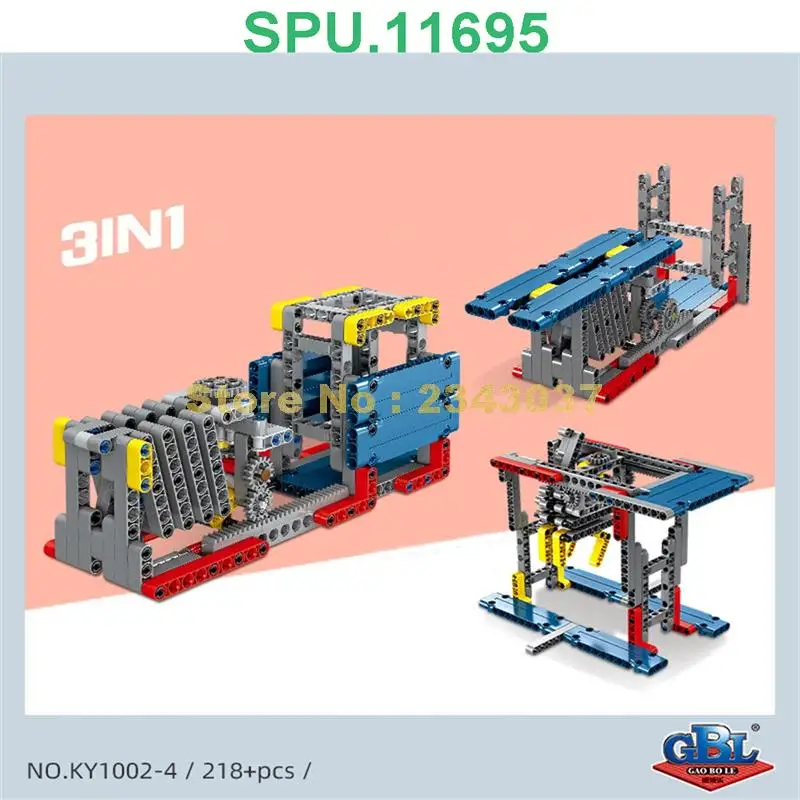 Детали коннектора оси шестерни 1002 механический эксперимент ветряная мельница