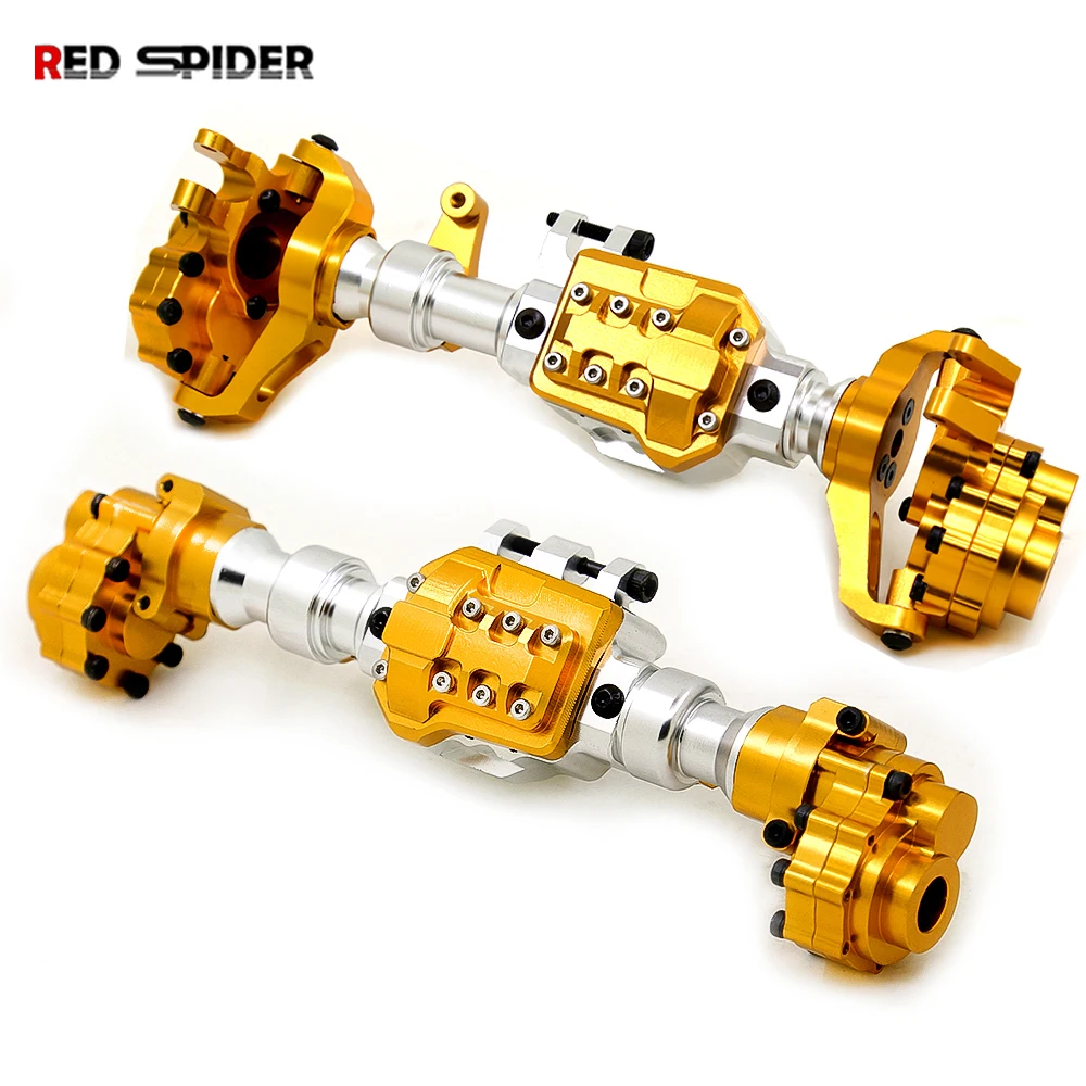 

RS-RC TRX4 Aluminum Front and Rear Portal Axle Housing for 1/10 RC Crawler Car TRX-4 Axles Upgrade Parts