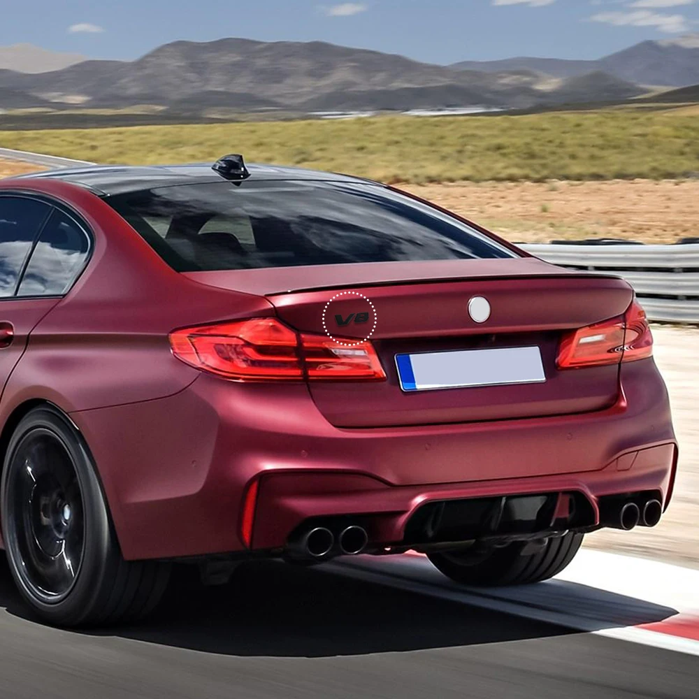 Наклейка 3D на багажник автомобиля V8 V12 буква логотип для Ford Chevrolet Buick Chrysler Mercedes Lexus