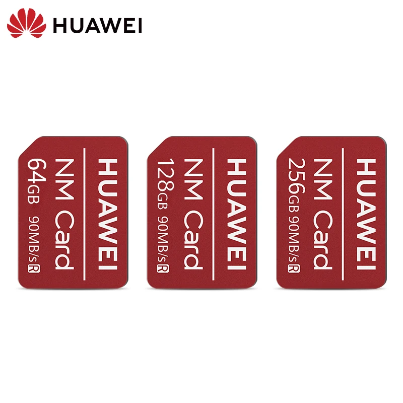 

Original Huawei Memory Card Huawei Mate 20/20 Pro/20X/20RS/P30/P30 Pro NM Card 64GB/128GB/256GB Nano 90MB/s Speed