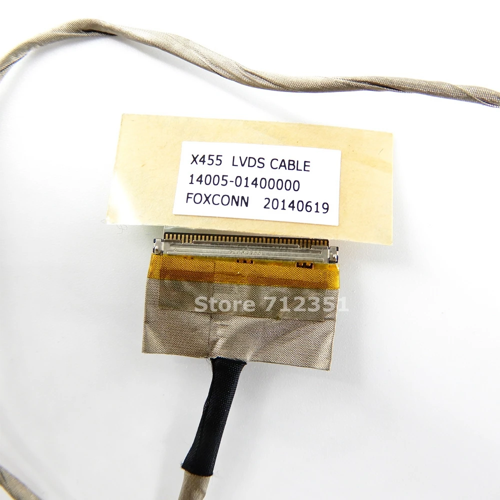 X455 LVDS кабель для ноутбука/ноутбука LCD/LED/LVDS Asus X455L K455 A454 X454 K454 K454W F455LJ R455 14005-0140000 |