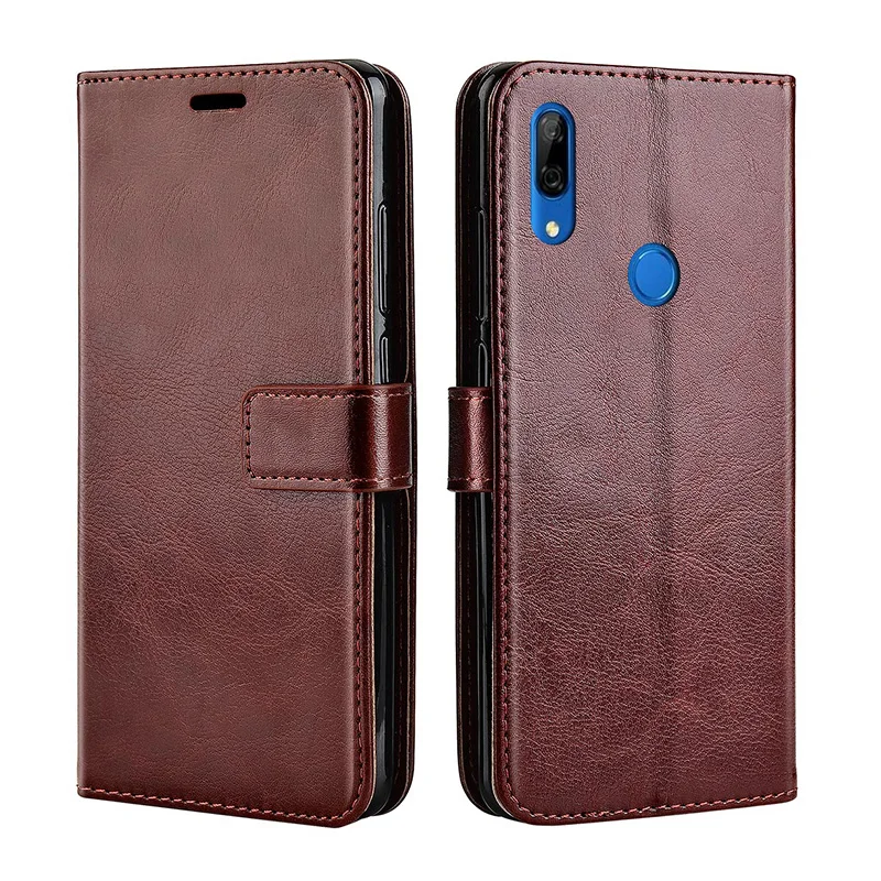 Кожаный чехол книжка для huawei P smart Z 2019 Psmart телефона Smart smartZ чехол|Чехлы-книжки| |