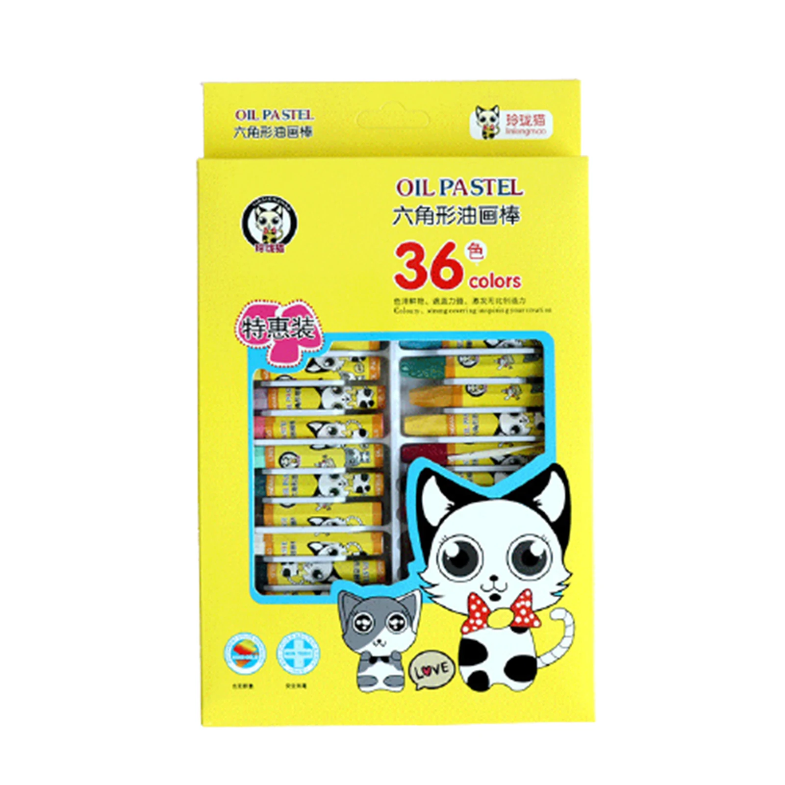 Разноцветные разноцветные карандаши для рисования маслом NIN668 | Дом и сад