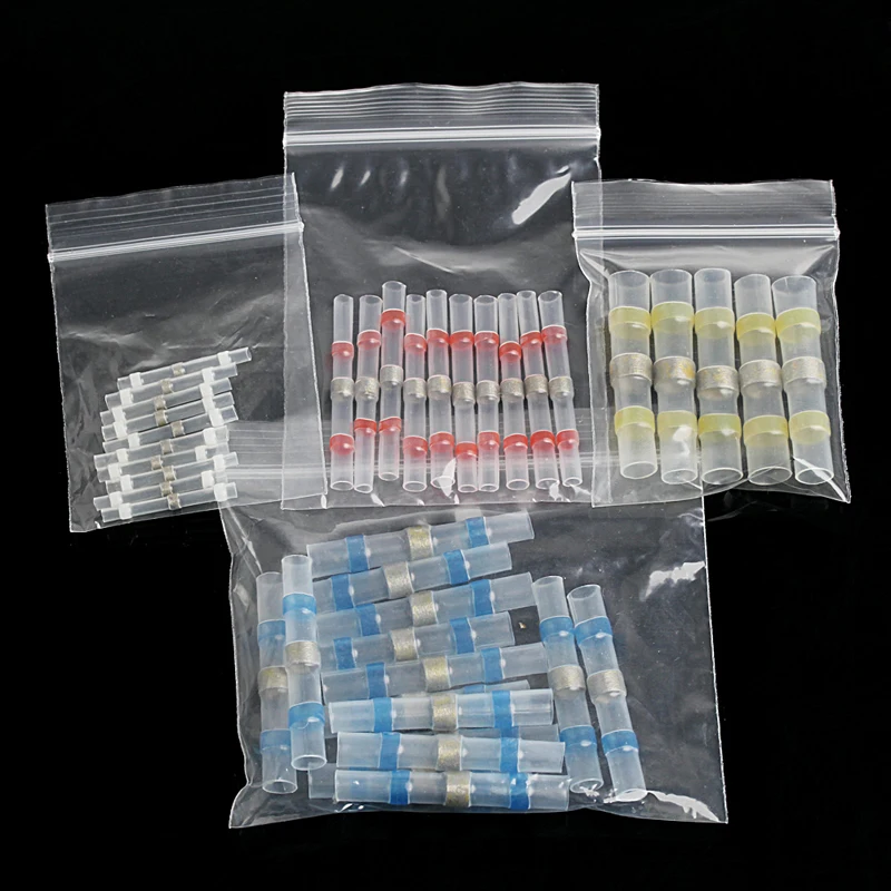 Трубки термоусадочные для пайки проводов 4 размера 40 шт.|Кабельные рукава| |