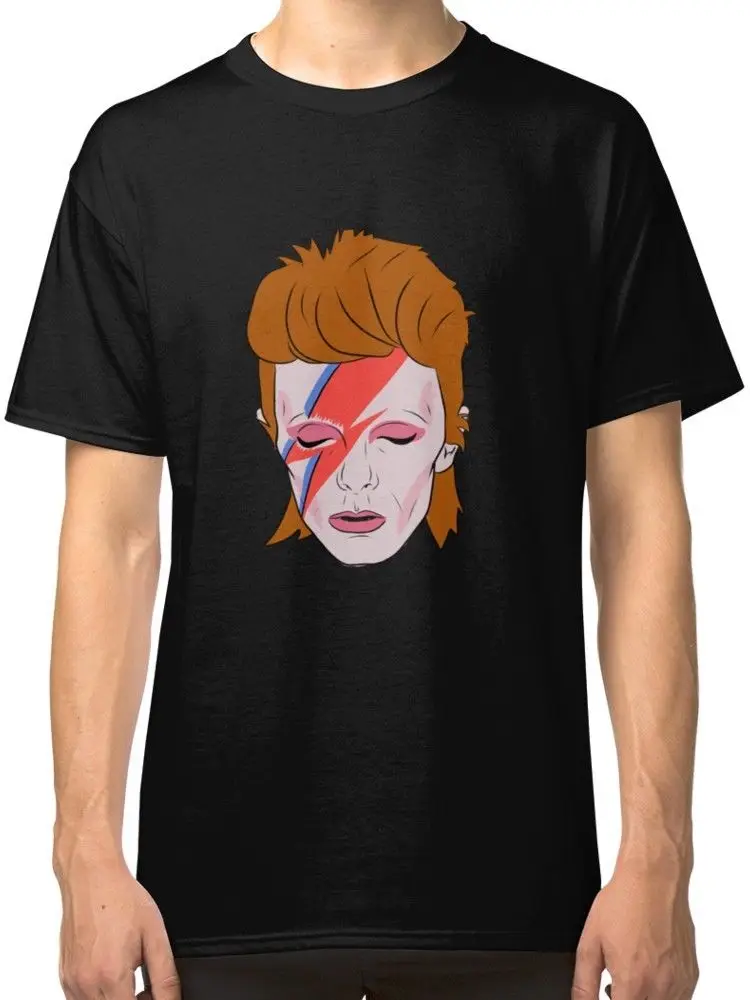 

David Bowie Black T-Shirt Tees Clothing O-Neck Fashion Casual High Quality Print T Shirts