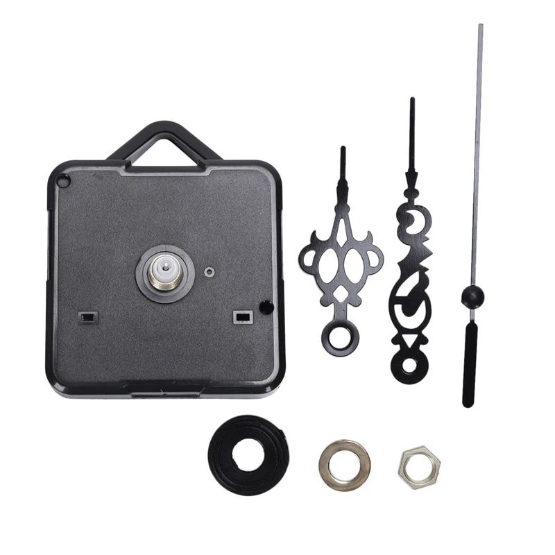 

Quartz Wall Clock Movement Mechanism Black Diy Repair Parts Kit Clock Movement Mechanism