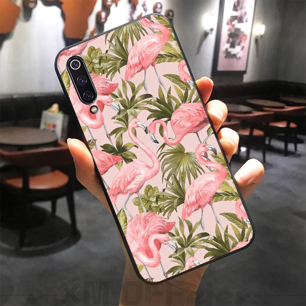 Телефонные чехлы Etui для Xiaomi Redmi 6A Note 9 8 Pro 7 10 Lite Ultra Case 9t Kawaii Bird Be A Pink Red Flamingo |