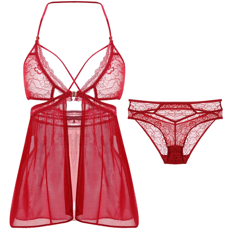 Сексуальное женское нижнее белье с пряжкой спереди съемное шелковое тонкая
