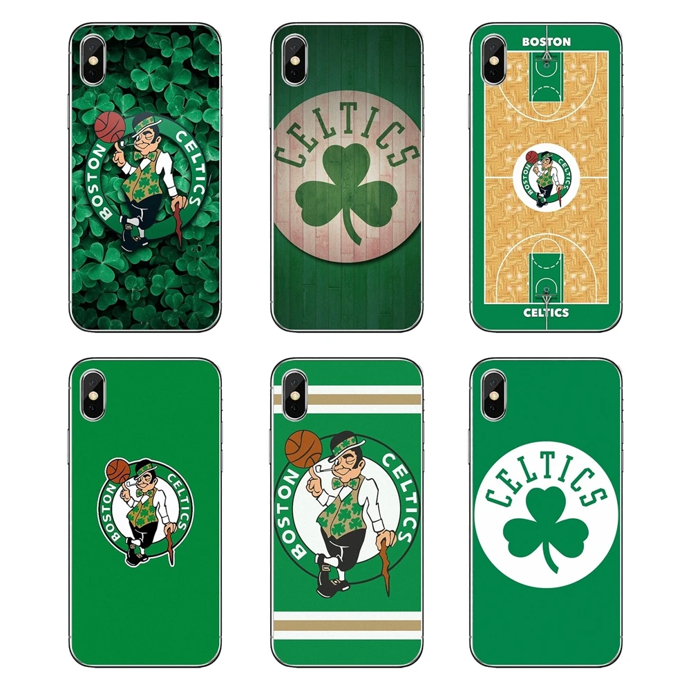 Прозрачные мягкие чехлы Boston Celtics для iPod Touch iPhone 4 4S 5 5S 5C SE 6 6S 7 8 X XR XS Plus MAX |