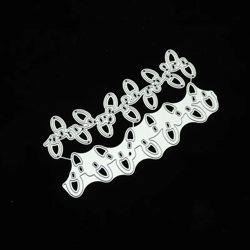 

Crazyclown DIY Christmas Neon Lights Metal Cutting Dies for Decoration Card Scrapbooking Stencil Paper Craft Album Template Dies