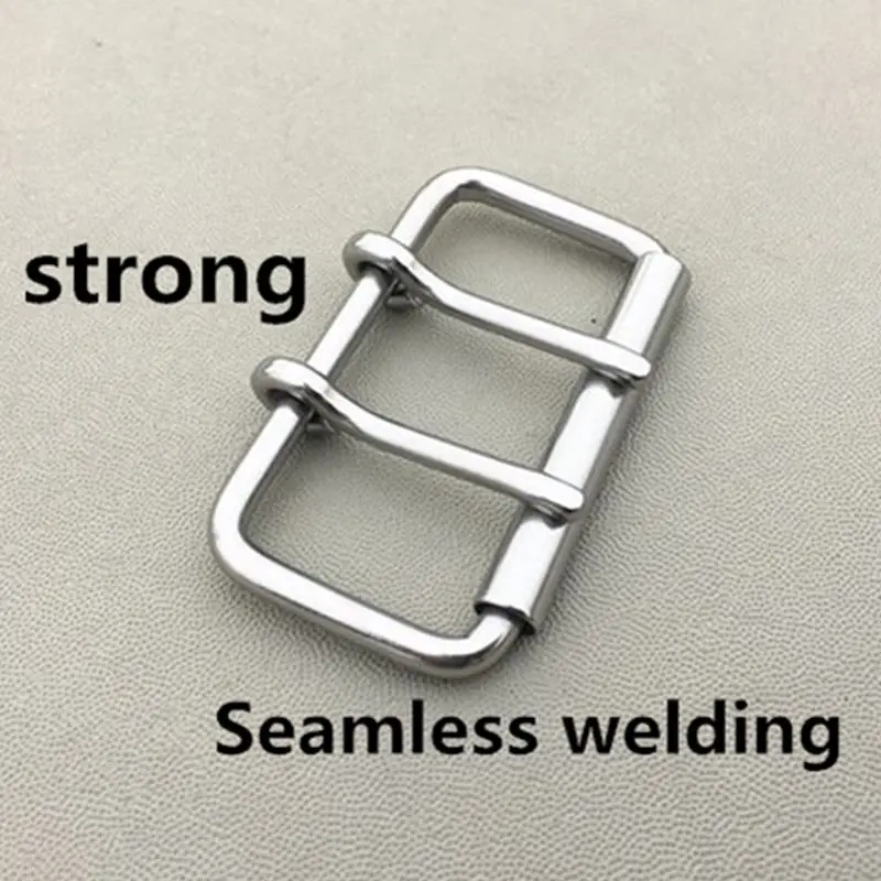 Роликовый ремень для тяжелой атлетики из нержавеющей стали с двойной пряжкой 60