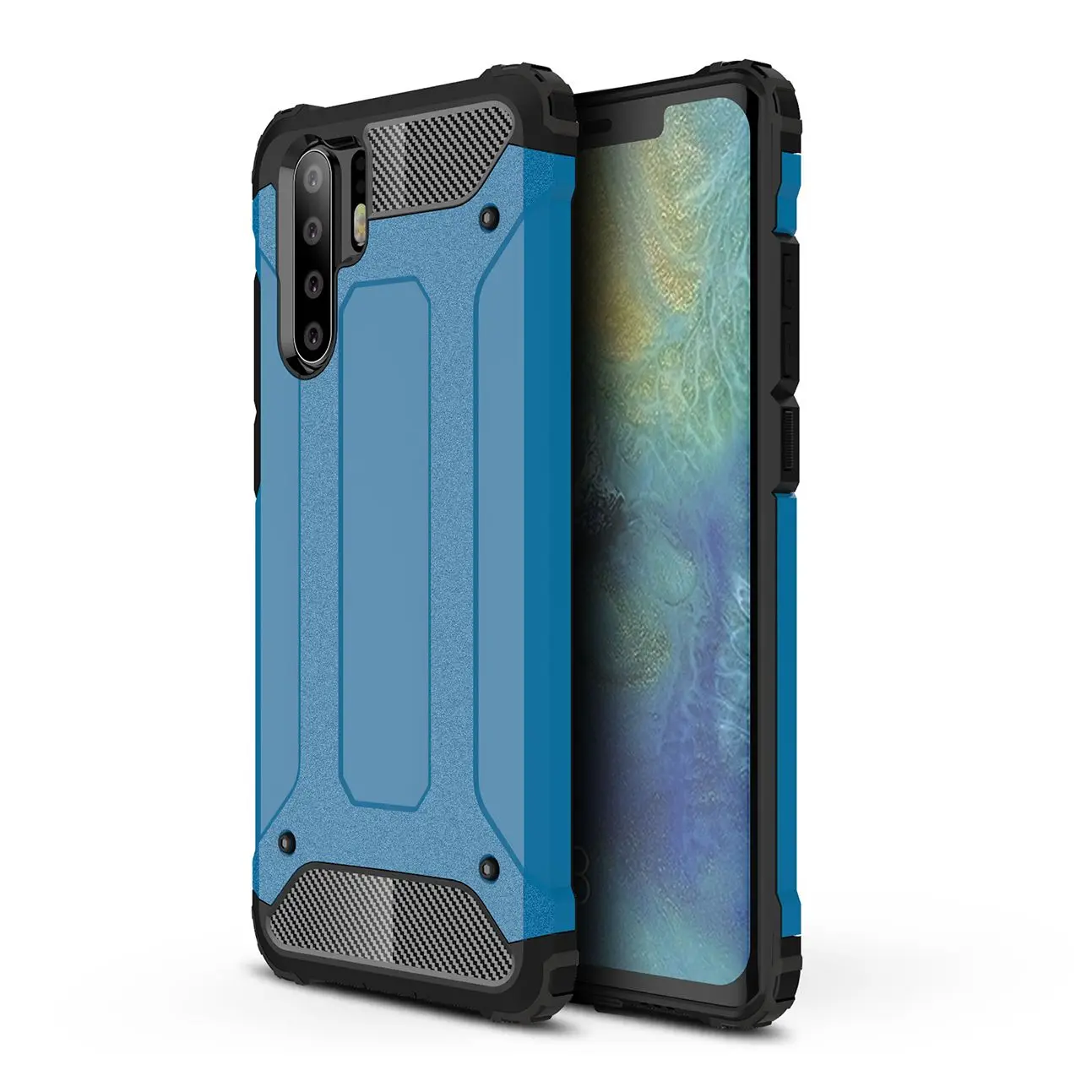 

Shockproof Rugged Armor PC Phone Case For Huawei Y9 Prime Honor 9X Y9S P Smart Pro Z 2019 Mate 30 P30 Lite Protection Back Cover