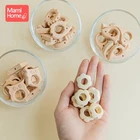 10 шт., детский деревянный Прорезыватель для зубов