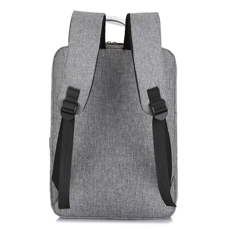 Серый Рюкзак для ноутбука мужские рюкзаки бизнес ноутбук Mochila водонепроницаемый