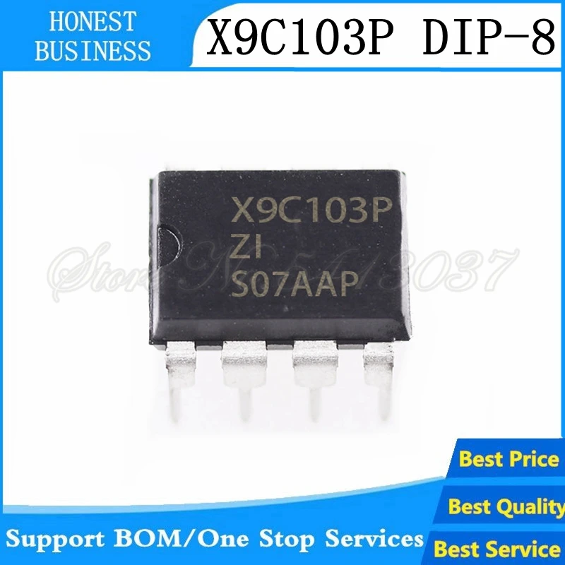 10 шт 20 шт./лот X9C103P X9C103 DIP 8 в наличии|Аксессуары для наушников| |