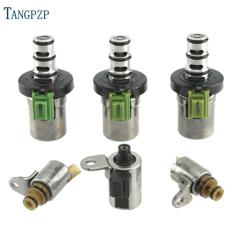 

4F27E D48421A D46950 6PCS/Set Gearbox Shift Solenoid Valve 48420K-R For Ford Focus Fiesta Mazda 2 3 4 5 6 Transmission Solenoid