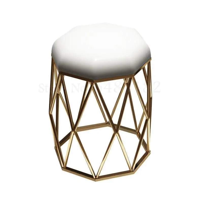 Стул для маникюра в скандинавском стиле простой бытовой Железный туалетный