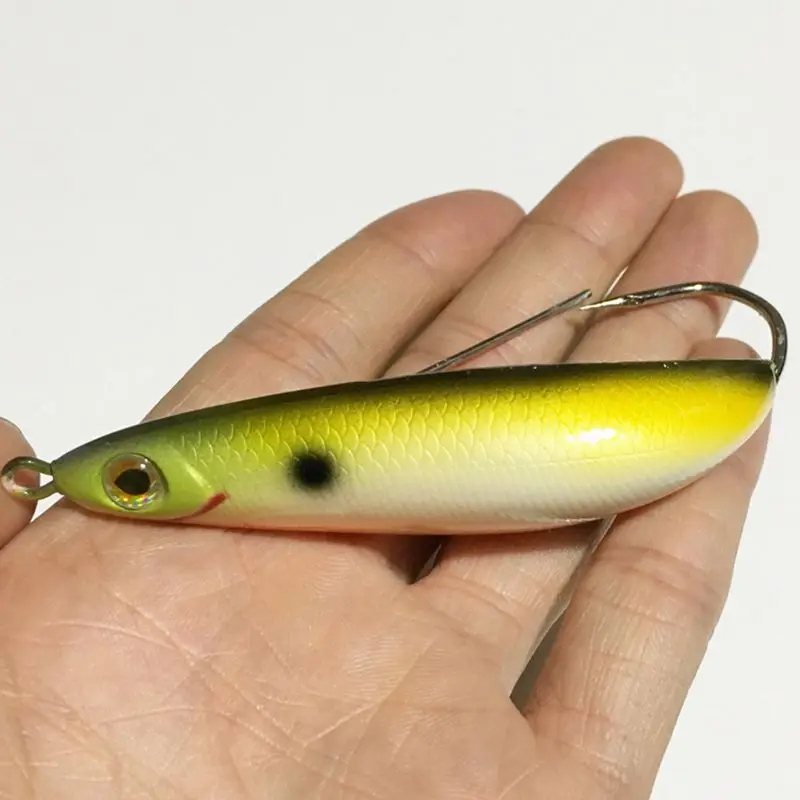 5 шт. дребезжащий рыболовная наживка ложки рыболовные приманки 8 см 20g