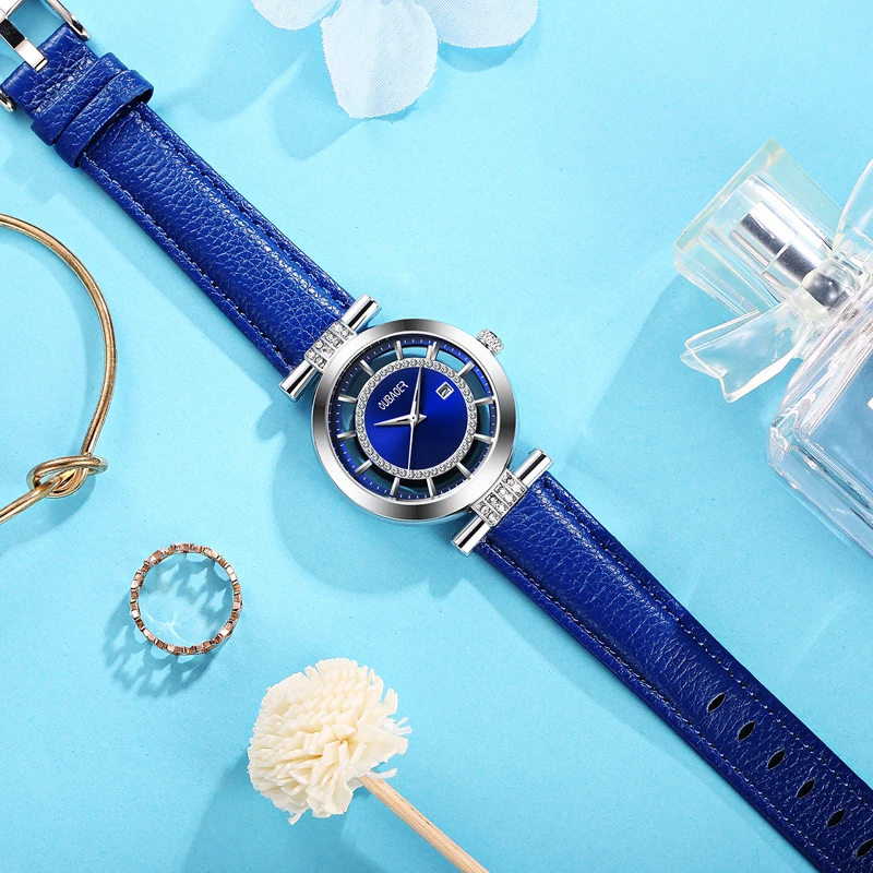 30 м Водонепроницаемые Montre Femme 2020 Oubaoer Роскошные Брендовые женские японские