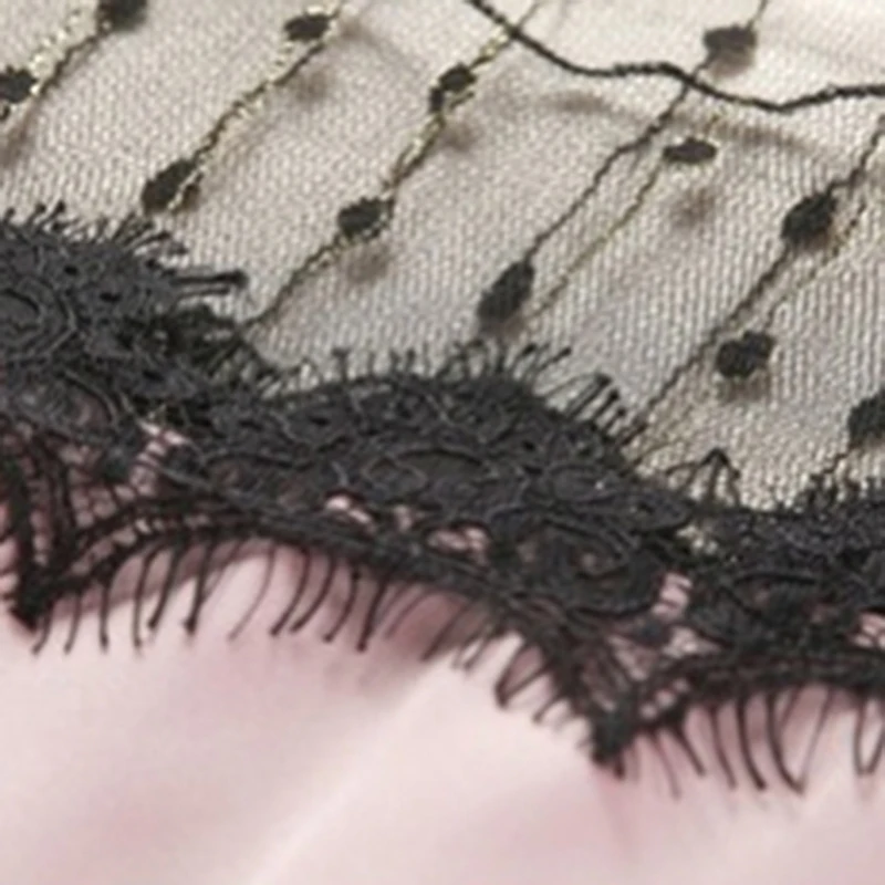 Сшитое кружевное Открытое платье с короткими рукавами 2020 горячая Распродажа