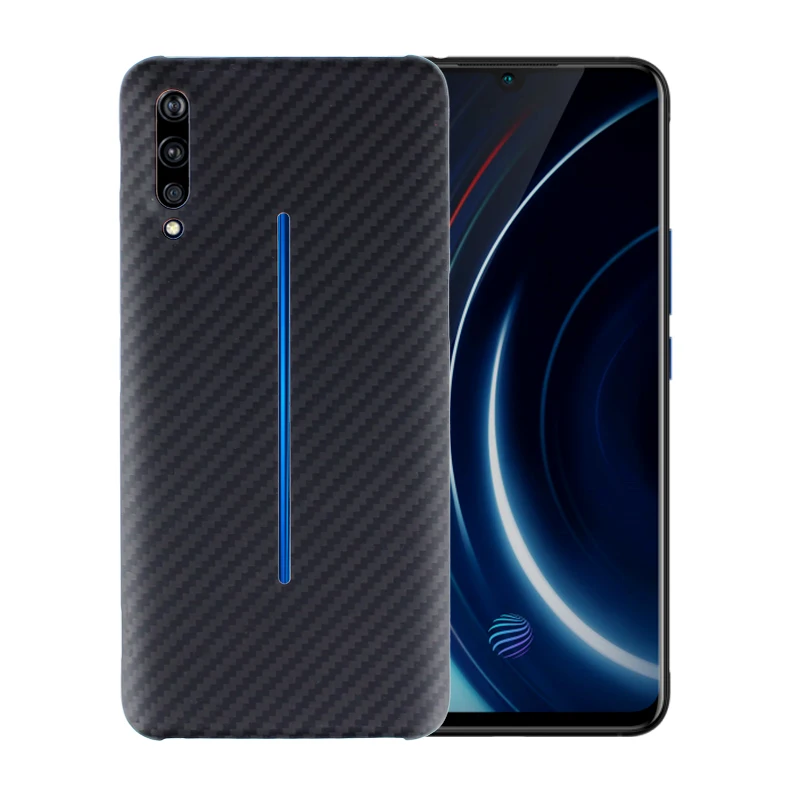 

Luxury brand thin light Carbon fiber case For vivo iqoo bumper phone shell