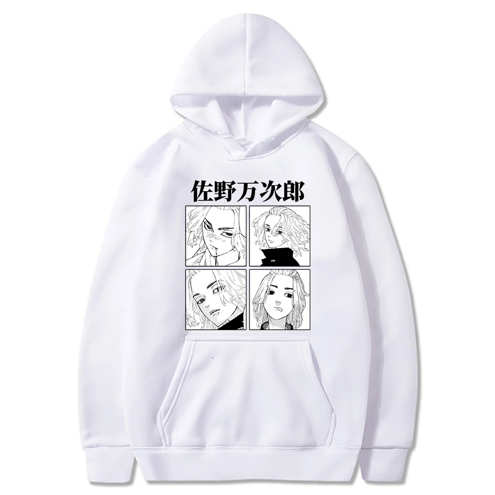 Толстовки с капюшоном для косплея из аниме Токийский мстители | Мужская одежда