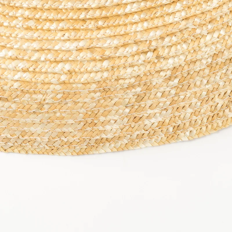 Женская соломенная шляпа с широкими полями Пляжная Солнцезащитная от солнца