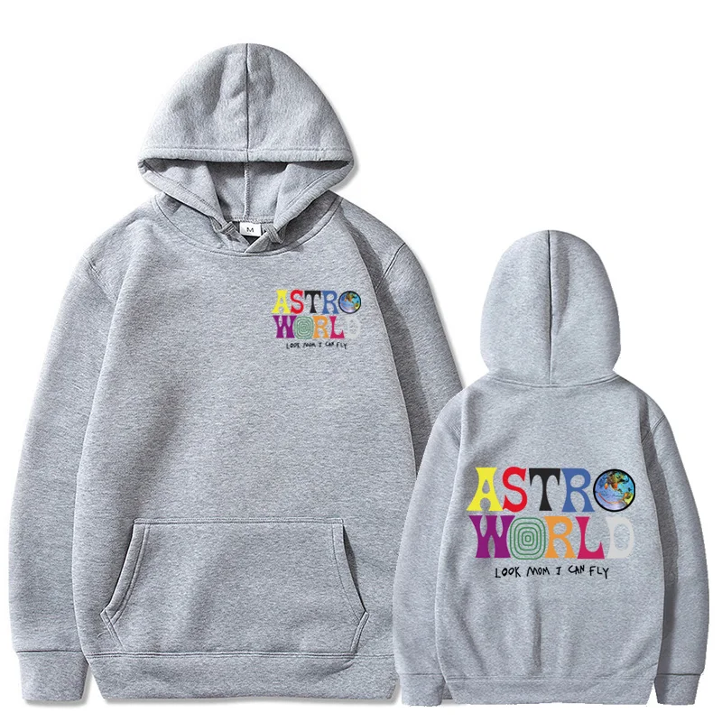 ASTROWORLD Look Mom I Can Fly худи Трэвиса Скотта астромира толстовки для мужчин Высокое