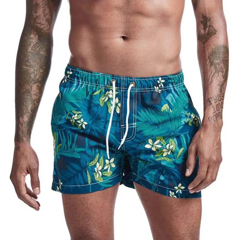 Для мужчин Рубашки домашние печатным рисунком быстросохнущая шорты в уличном