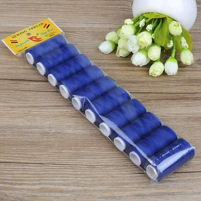 Новые 10 шт. полиэфирные швейные аксессуары прочная швейная нить многоцветные