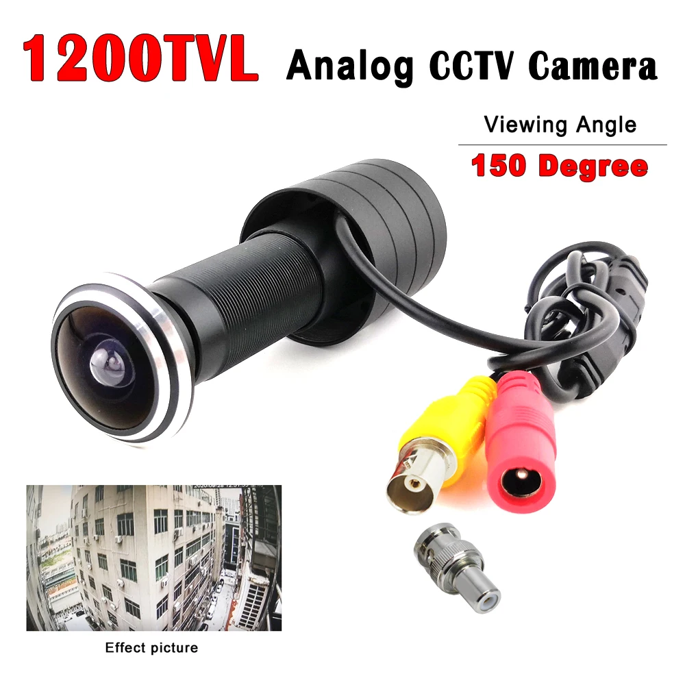 NEOCoolcam HD 1200TVL CVBS аналоговая камера видеонаблюдения с отверстием под дверной глаз
