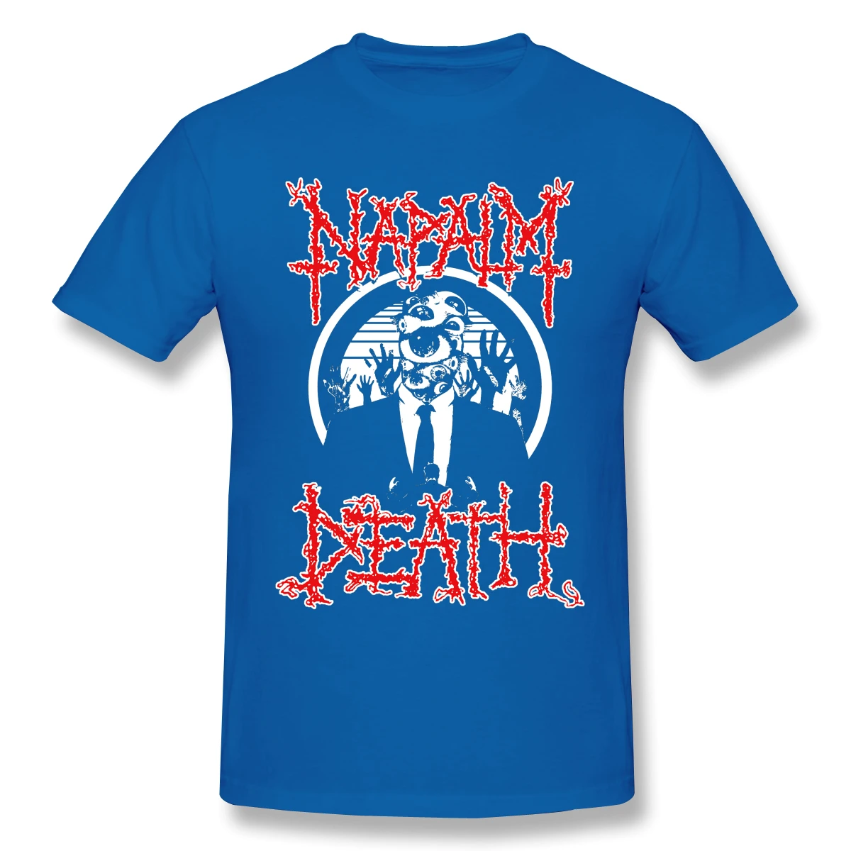 

Napalm And Deathby Lenhowe1996 Men's Basic Short Sleeve T-Shirt Vintage R225 Tshirt Eur Size