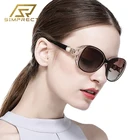 Солнцезащитные очки SIMPRECT оверсайз женские, винтажные Роскошные Поляризационные солнечные очки в квадратной оправе, в стиле ретро, 2021