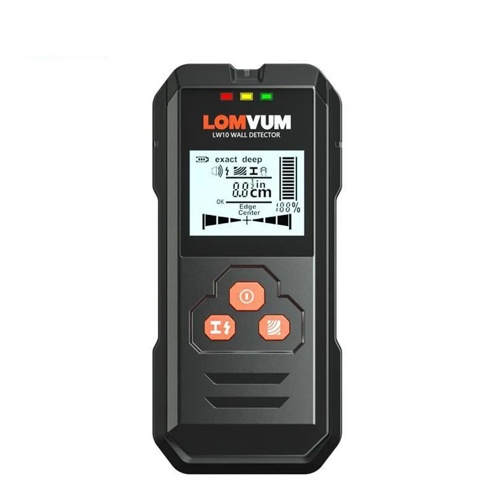 

Multifunctional Wall Metal Detector Backlit Wood Finder Cable Depth Tracker Wall Scanner LCD HD Display